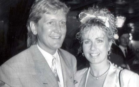 Sarah Greene and her late husband Mike Smith married in1989